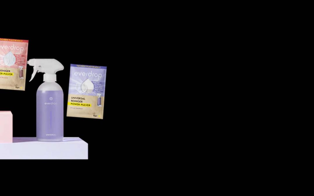 Nachhaltige Reinigung mit wenig Verpackung und natürlichen Inhaltsstoffen